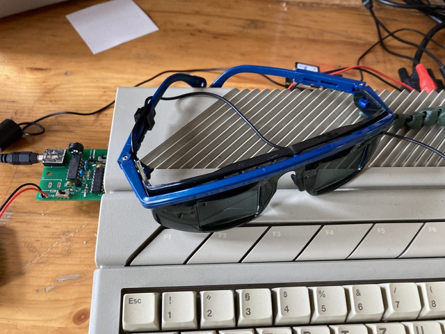 3D brýle pro Atari ST