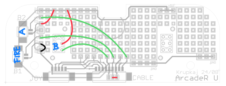 zapojeni joysticku pridavna tlacitka C64