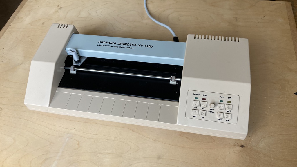 Grafická jednotka XY4160 s Atari ST