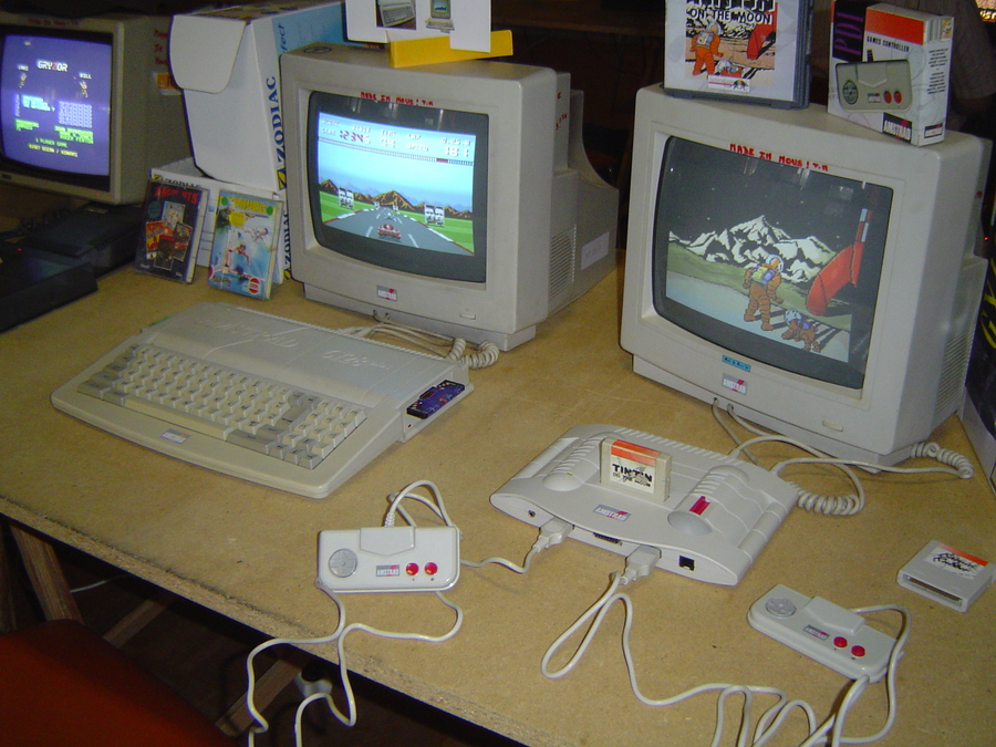 Amstrad 6128+ and  Amstrad GX4000