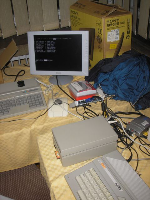 Atari 800XE with XEP80