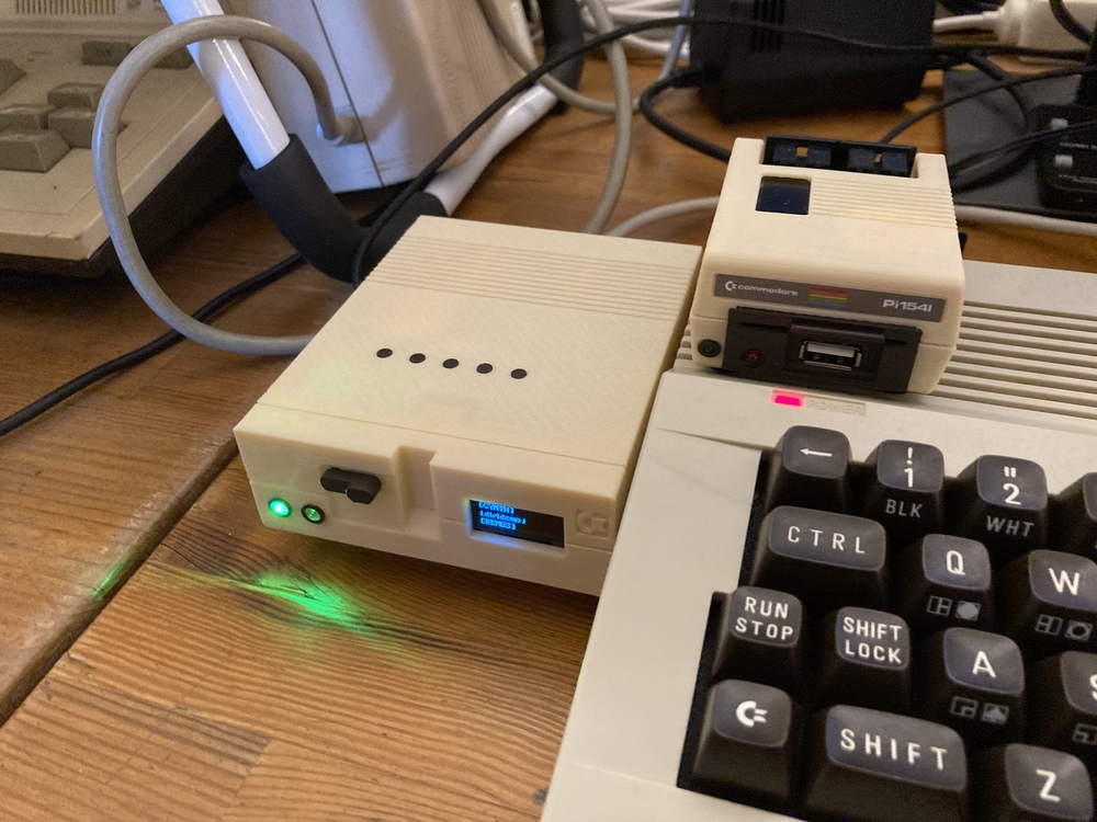 Commodore floppy emulator