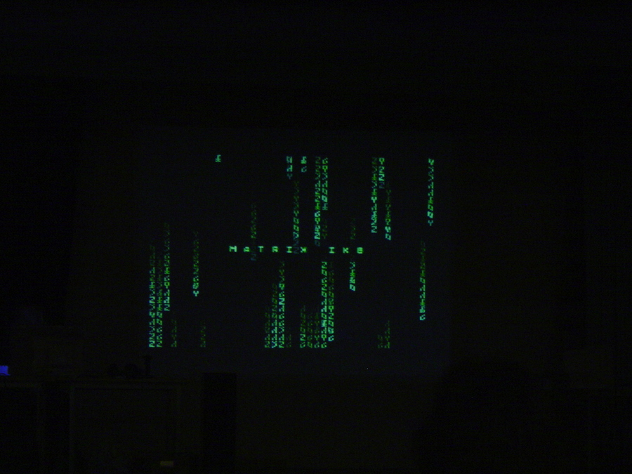 Atari intro Matrix 1K