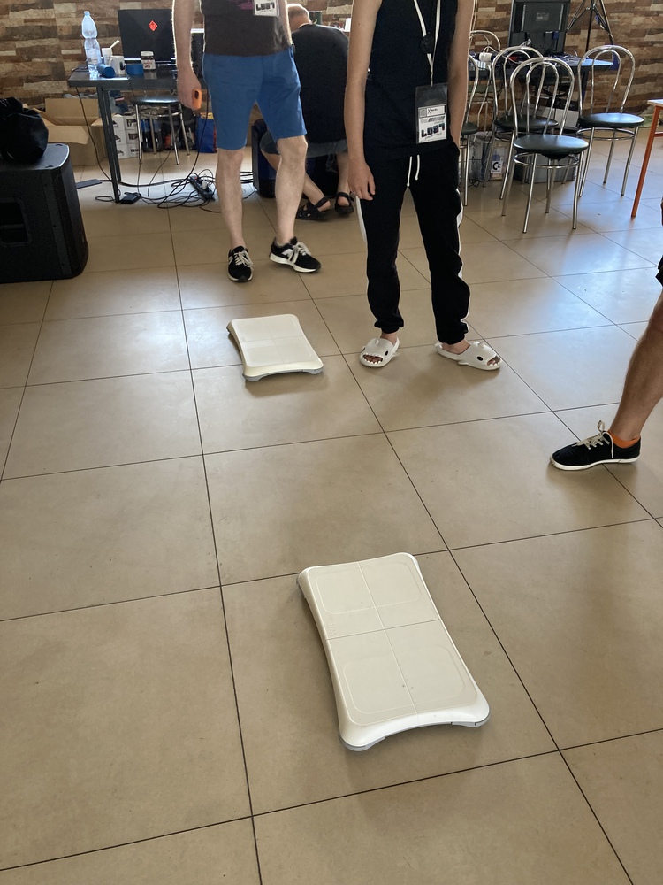 Wii balance boards for Decathlon