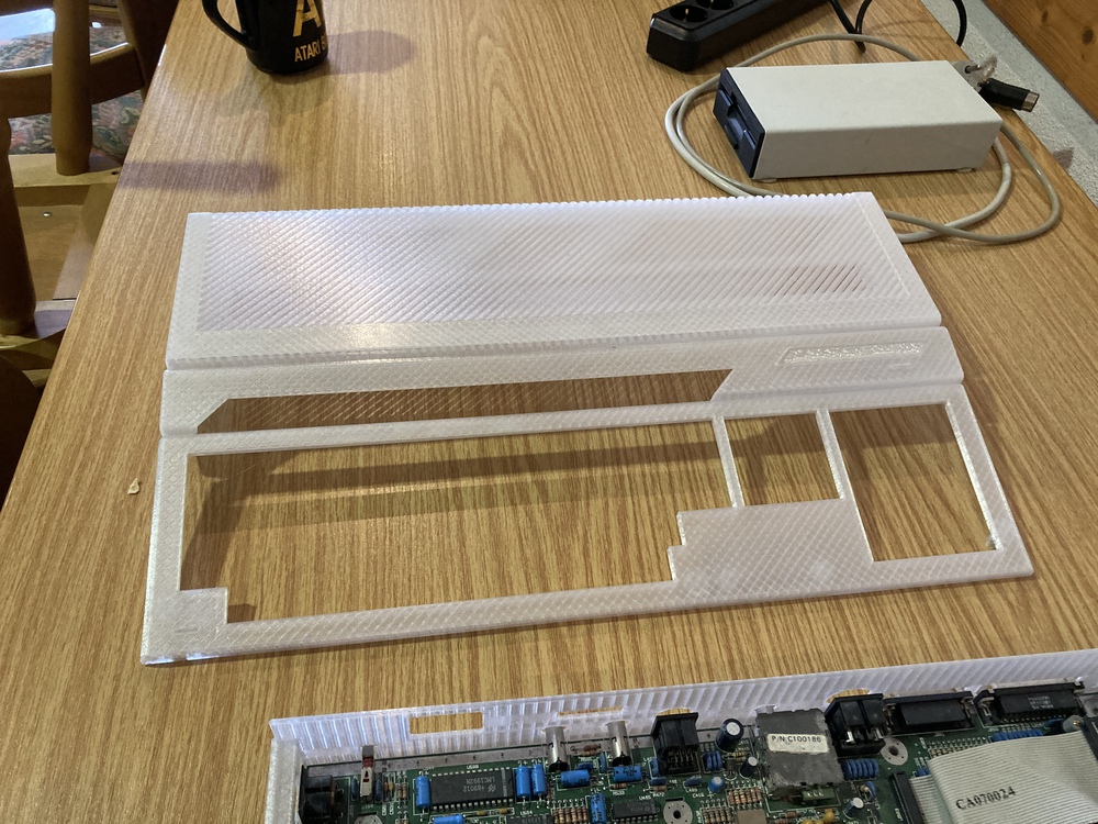 3D printed Atari ST case