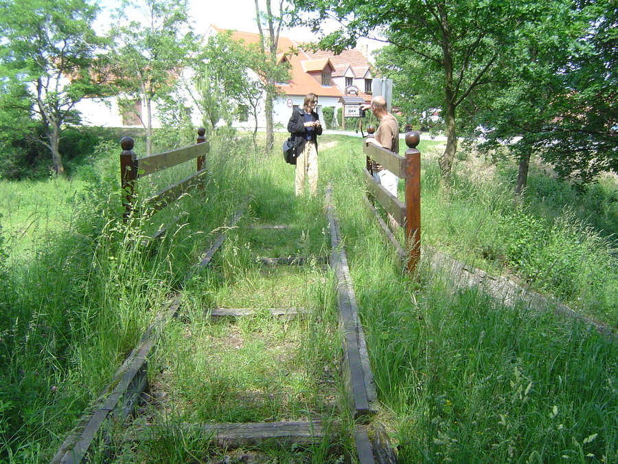Rests of horse railway esk Budjovice - Linz